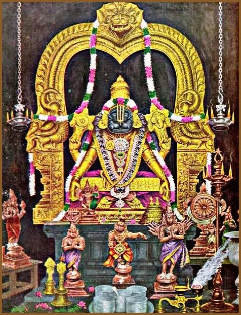 Eye-opening Yoga Narasimha in the month of Karthika!!