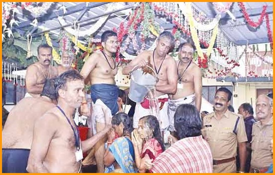 Glory to Sridhara Ayyaval! Ganga water gushing well!!