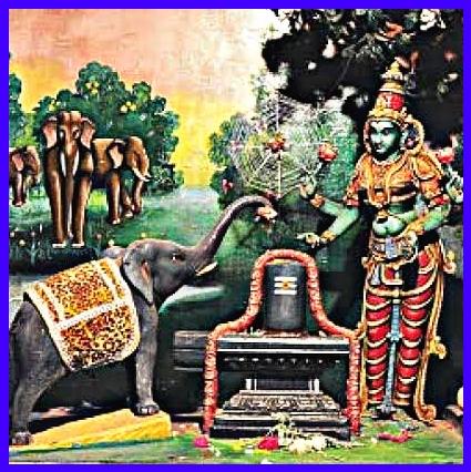Shivasthalams where animals worshiped and got salvation
