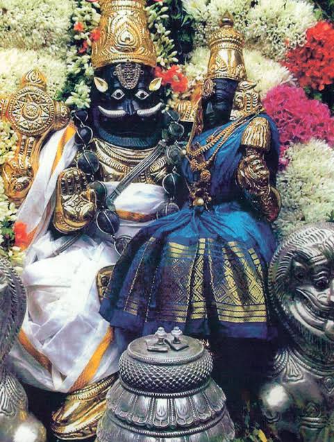 Poovarasankuppam to remove the sins of previous births Sri Lakshmi Narasimha Temple!!
