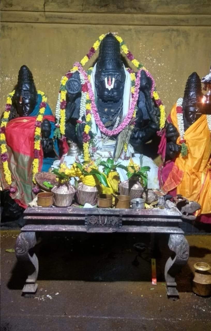 Darshan of Panchanarasimha which cures all evils!!
