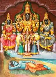 Lord Rama in his resting position