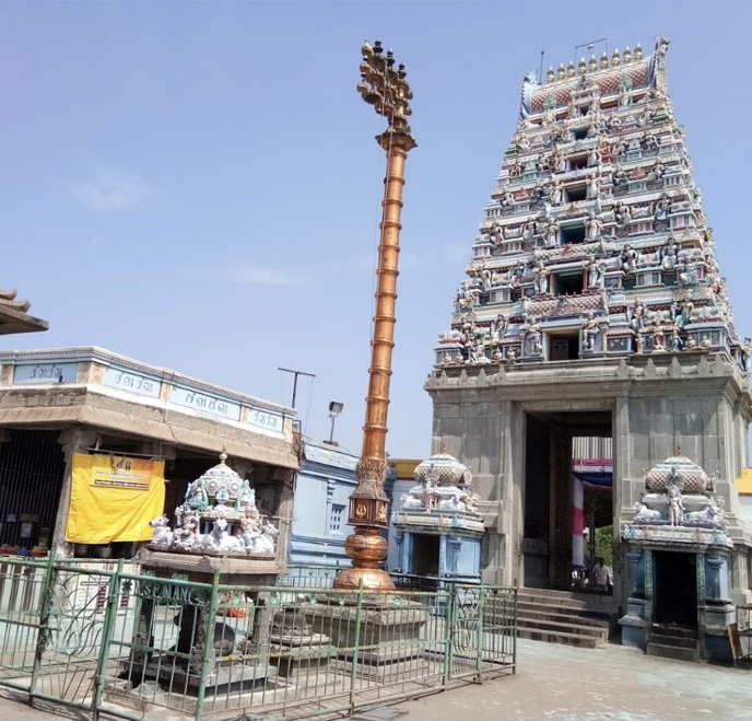 Chennai Koyambedu Twin Temples..!!