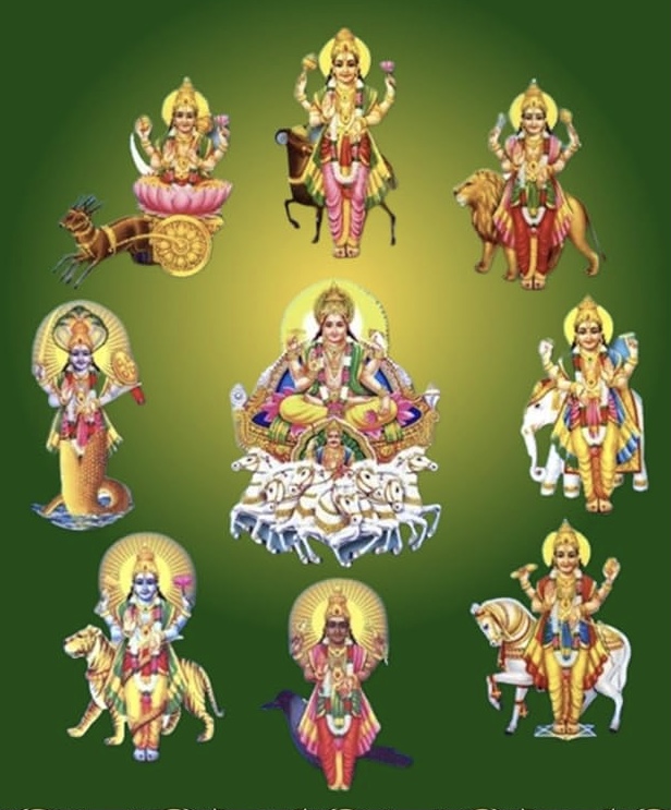 The heroes of the nine planets that bring good luck..!! 