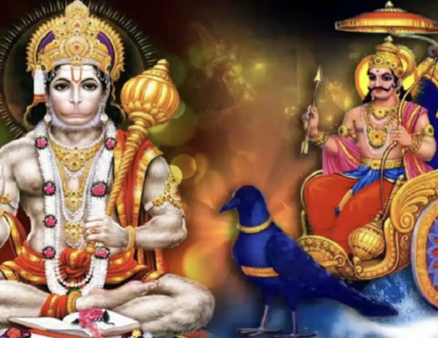 Worship Hanuman to get rid of Lord Saturn's grip..!!