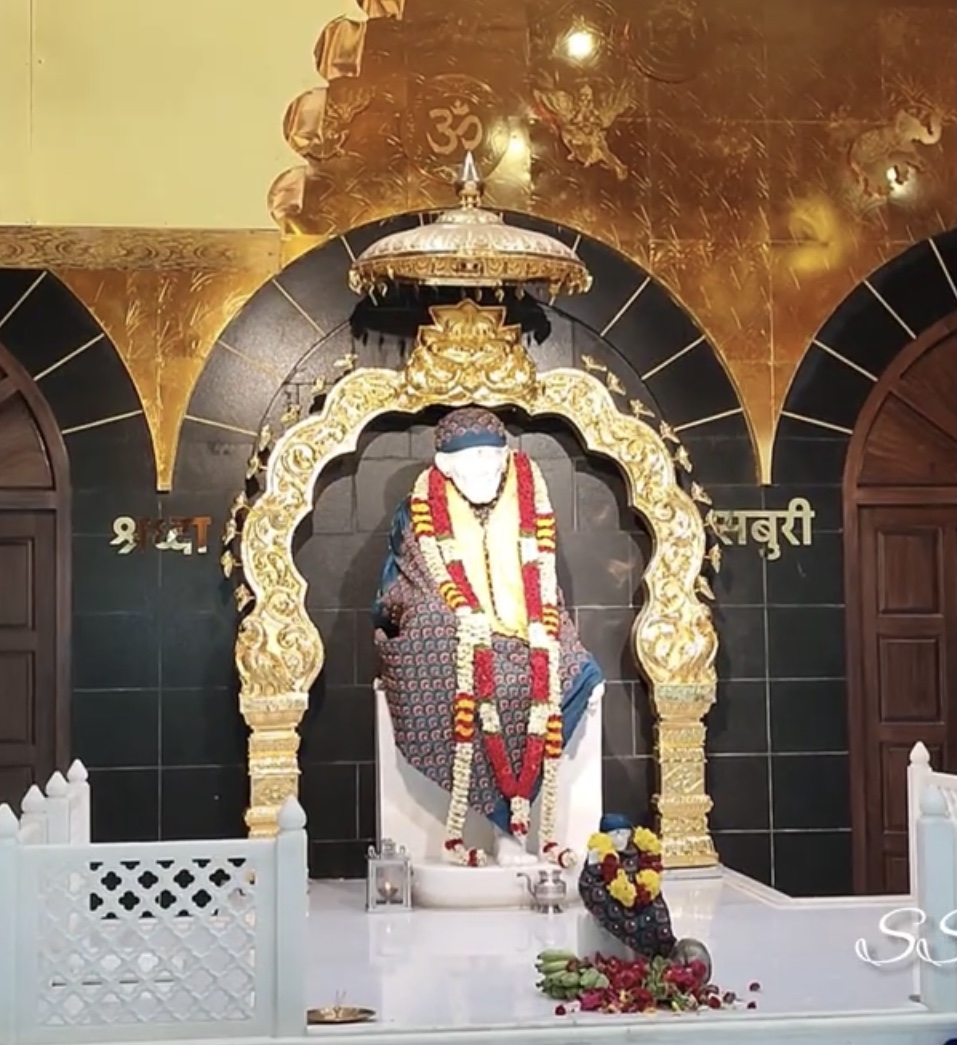 Vijay built the Sai Baba temple as per his mother's wish..!!