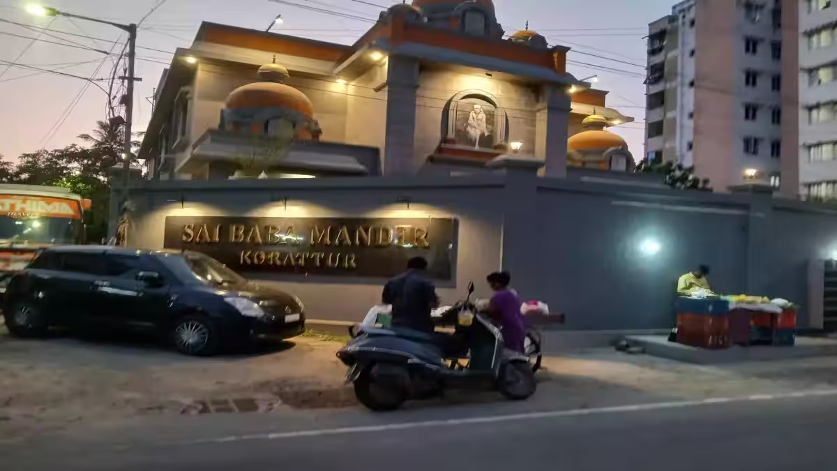 Vijay built the Sai Baba temple as per his mother's wish..!!