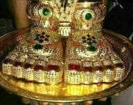 Madurai Meenakshi's golden sandals..!!