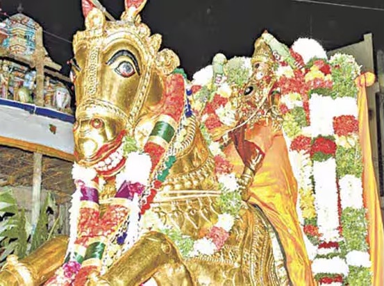Madurai Meenakshi's golden sandals..!!
