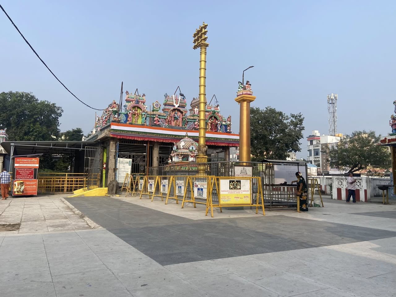 The Perumal temple built by the British..!!