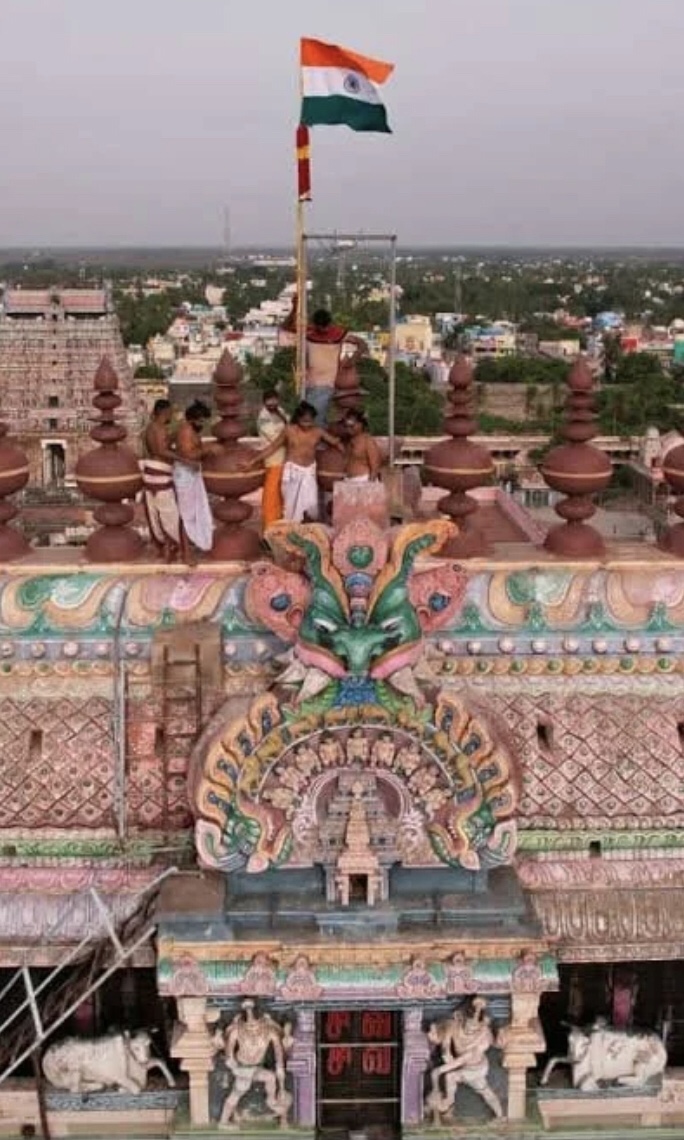 Chidambaram Sri Nataraja Temple Independence Day Celebration..!!