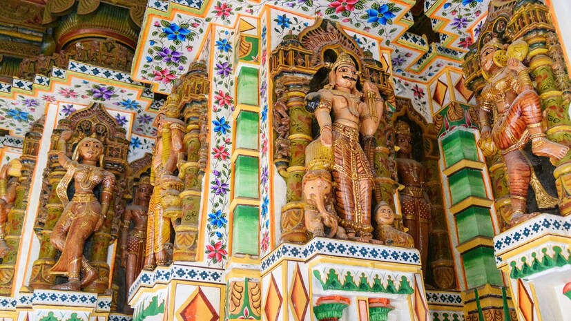 Jain temple built with ghee...!!